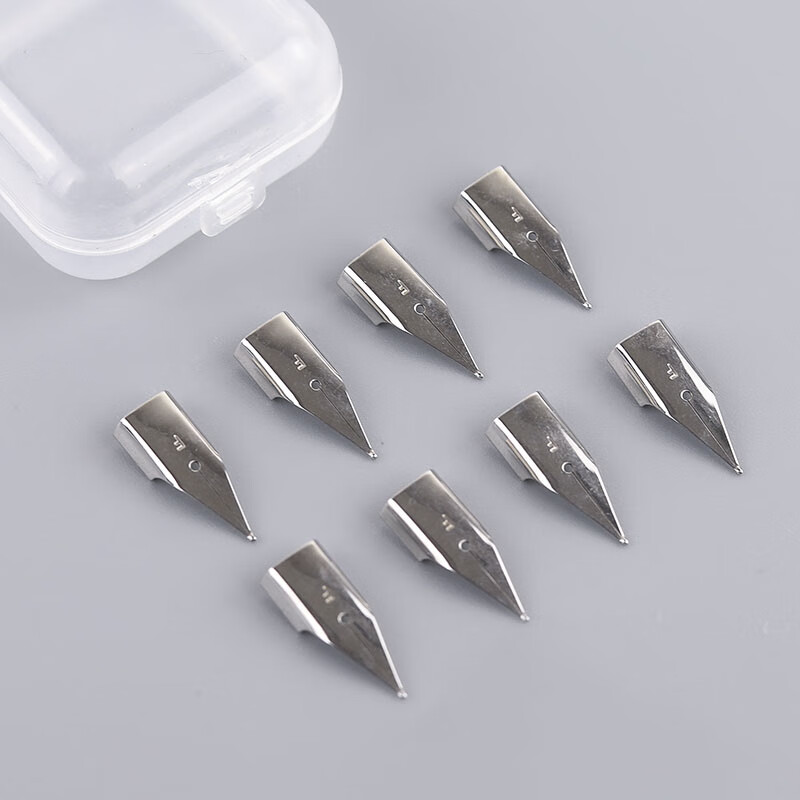 5飞机尖 特细0.38 10枚大尖0.5mm 宋1支钢笔