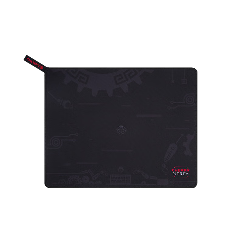 鼠标垫小号 办公桌垫 黑色 290*225*4mm 赠品新