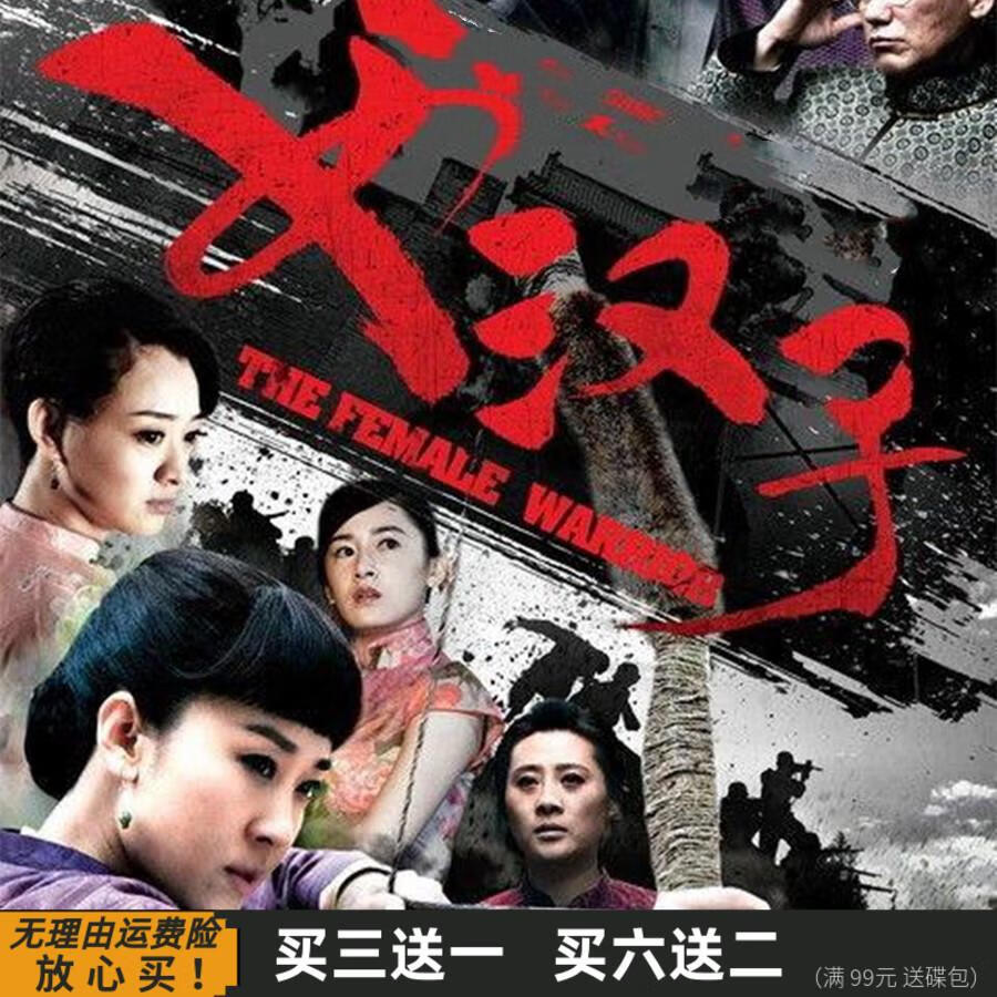 erilles罗龙镇女人又名女汉子 抗日战争电视剧 黄维德 苗圃 dvd碟片