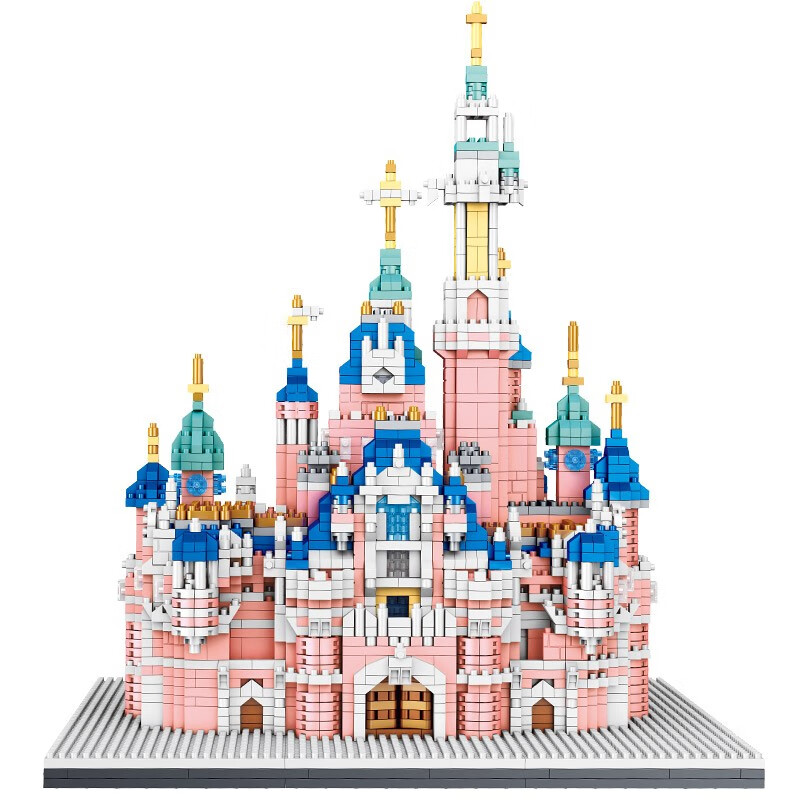 兼容乐高城堡积木女孩系列别墅大型拼装8-18岁礼物 迪士尼4950粒 礼