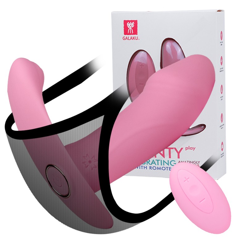 日本 GALAKU 女用自慰器 震动棒 女用器具 隐形蝴蝶穿戴 无线遥控 成人情趣性用品 耐思