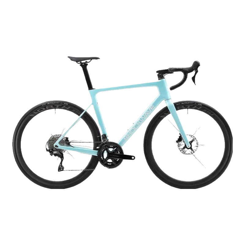 UCC運動(dòng)自行車(chē)沖擊波全內走PLUS公路車(chē)碳纖維車(chē)架輪組禧瑪諾油碟剎車(chē) 薄荷綠 520（L）建議身高：178-188