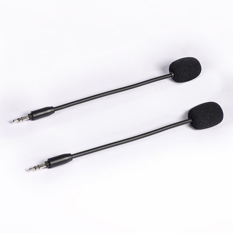 baking适用漫步者耳机麦克风HECATE G2专业版/战队版/标准版/G4竞技版/G4S雷霆/GM450头戴式耳机耳麦咪杆 【G2专业版】-3.5mm黑色麦克风1条