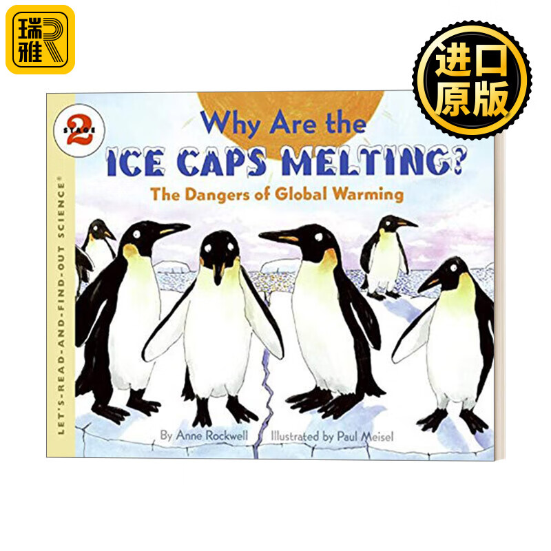 进口原版 lets read and find out 2 why are the ice caps melting