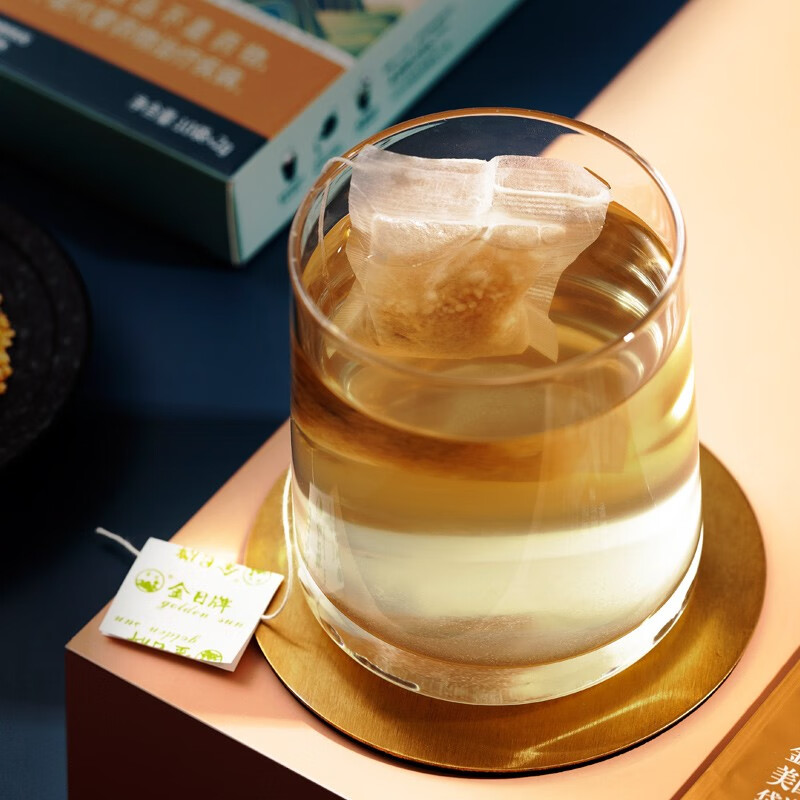 金日美国洋参袋泡茶参茶花旗参茶抗疲劳西洋参片礼盒送礼保健品 2g*10袋