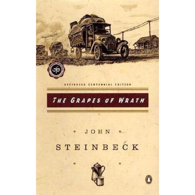 the grapes of wrath 英文原版 普利策小说奖 john steinbeck