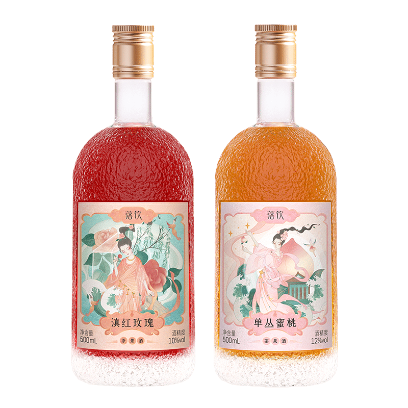 落饮茶果酒价格趋势查询，滇红玫瑰和单丛蜜桃两种口味一网打尽|可以看果酒价格波动的App