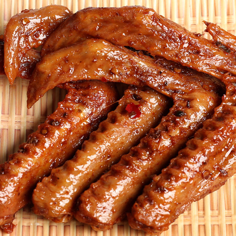 【每包2只】网红香辣鸭翅零食香卤鸭翅麻辣卤味休闲零食 香辣翅(中辣