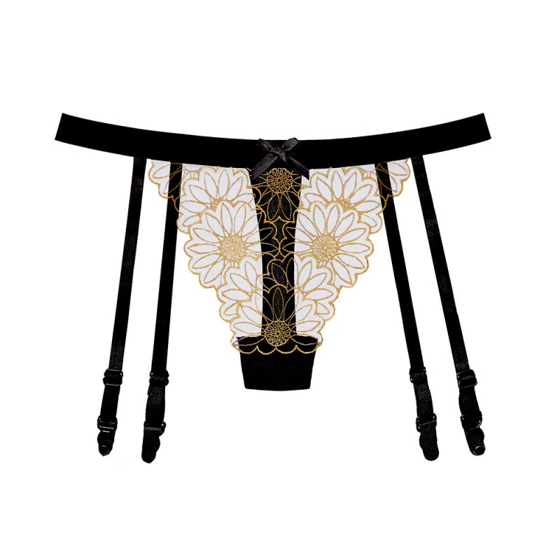 情趣内衣配饰玩家道具s好欲好御*性感显瘦纯欲吊带袜套装透视火辣黑丝