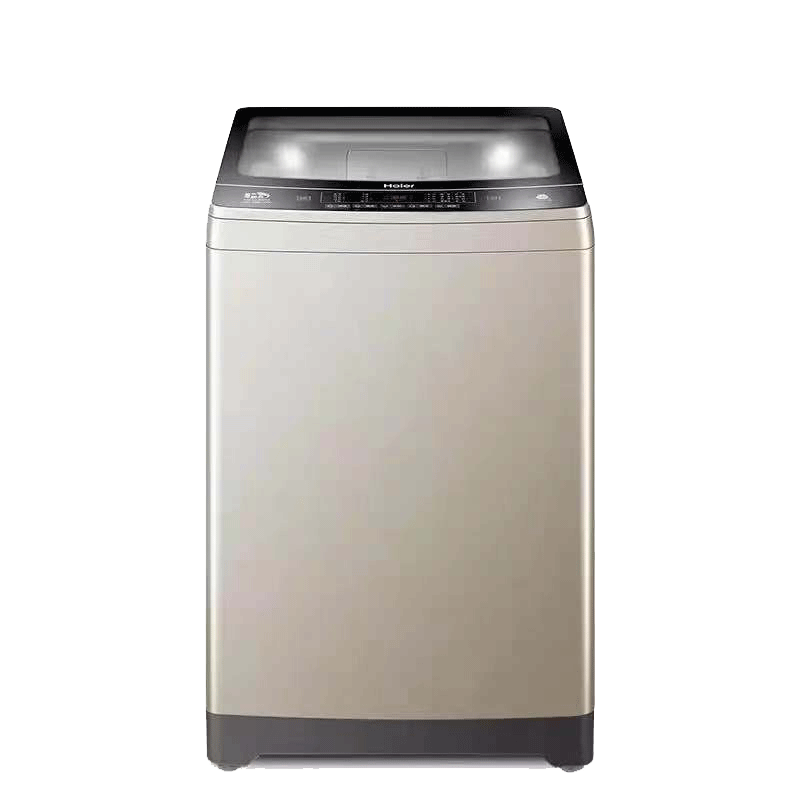 海尔haier9公斤家用双动力全自动洗衣机筒自洁轻奢金xqs90bz038