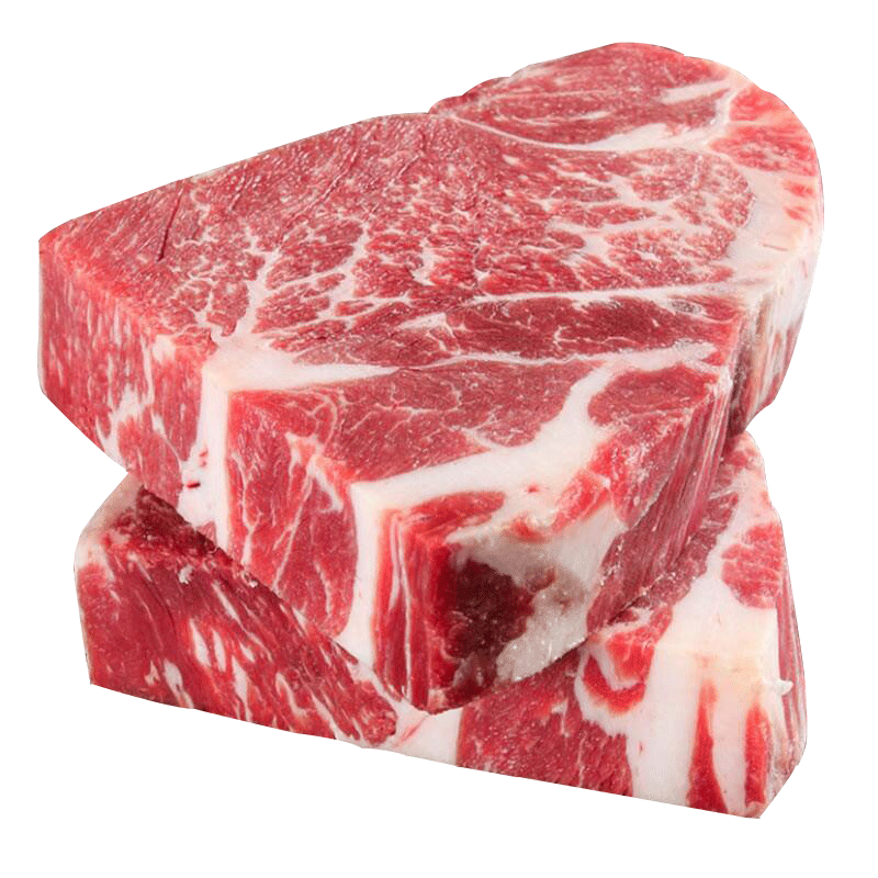 錦牧鮮 澳洲牛肉火鍋食材五花肉雙層肥牛卷烤肉安格斯原切整塊源頭直發(fā) 偏瘦上腦磚2塊共2000G