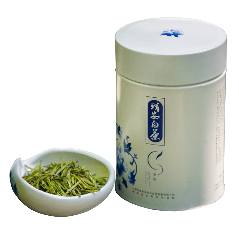 春锦秋鲤2023头采明前新茶特级靖安白茶春茶江西珍稀绿茶云雾茶叶50g