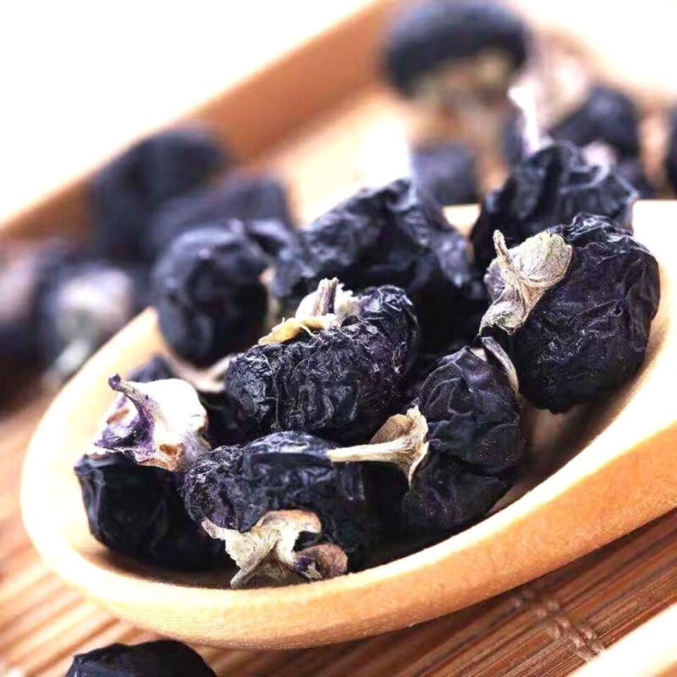 伟博新疆野生黑枸杞子茶正宗男肾大果黑果枸杞免洗新疆黑枸苟500克