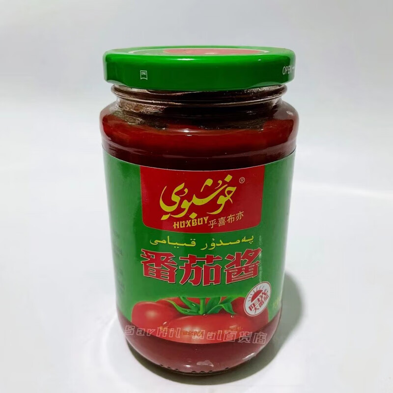笑厨新疆番茄酱罐头笑厨乎喜布亦西红柿酱400g 1罐400克