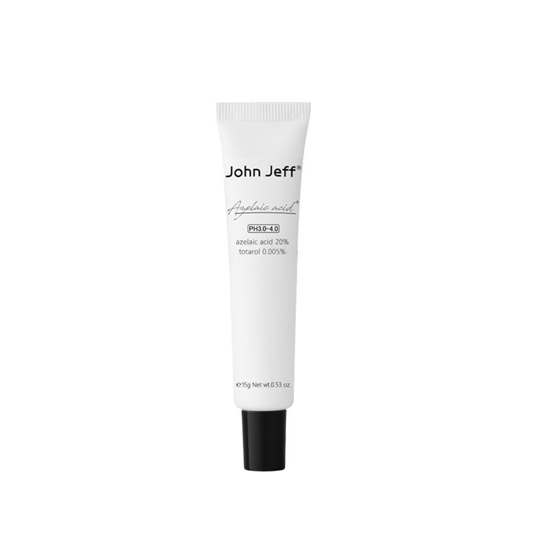 John Jeff20%壬二酸乳霜杜鹃花酸改善痘痘痘印油性皮肤男女护肤情人节礼物 20%壬二酸（改善痘肌、淡化痘印）15g 乳霜