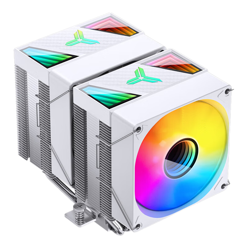 ��˼����JONSBO��CR-1400 DV2 ARGB���ɫ�� CPU˫������ɢ����(����6�ȹ�/ARGBͬ��/PWM/136mm/��ƽ̨/��֬)