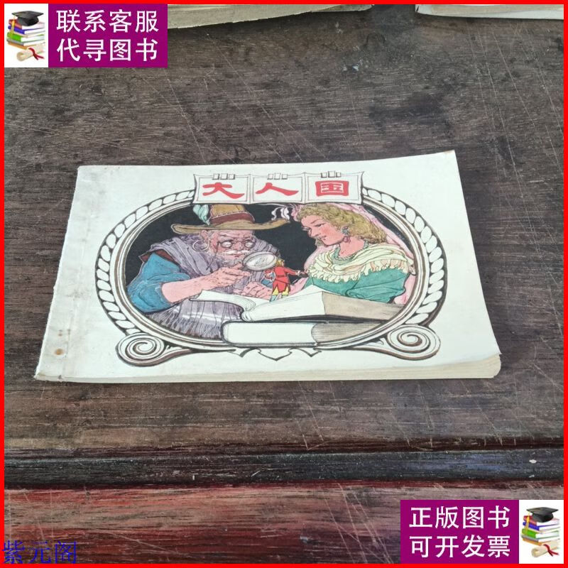 大人国 上海人民美术出版社二手9成新