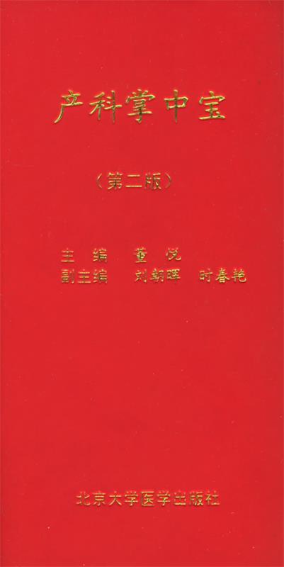 产科掌中宝 董悦 主编