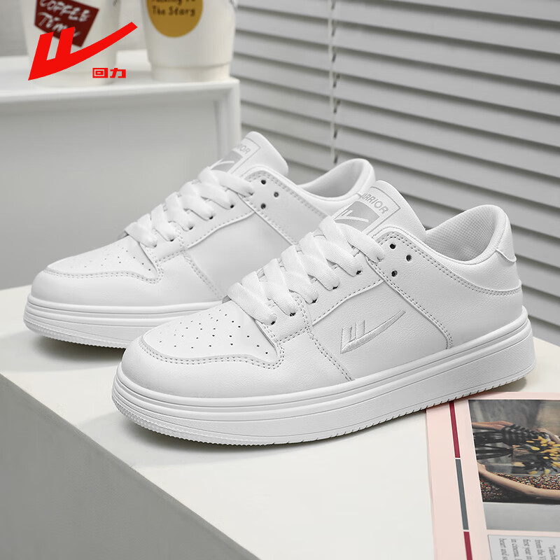 ���ڲ�����������Warrior����Ь2025���＾�¿���Ь�ٴ��Ь�Ӻڰ׵Ͱ������˶�Ь ��ɫ 40