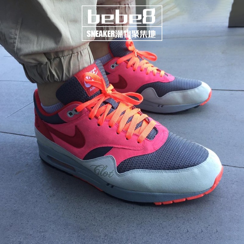 耐克clot x air max1 陈冠希联名男女子休闲鞋 死亡之吻3