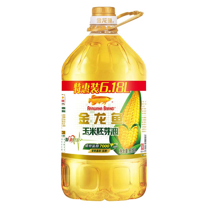 金龙鱼 食用油 玉米胚芽油6.18L(非转基因）怎么看?
