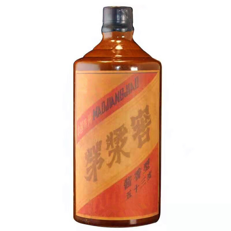贵州53度500ml酱香型白酒87茅浆窖陈年窖藏老酒1瓶装宴请纯粮食酒 1