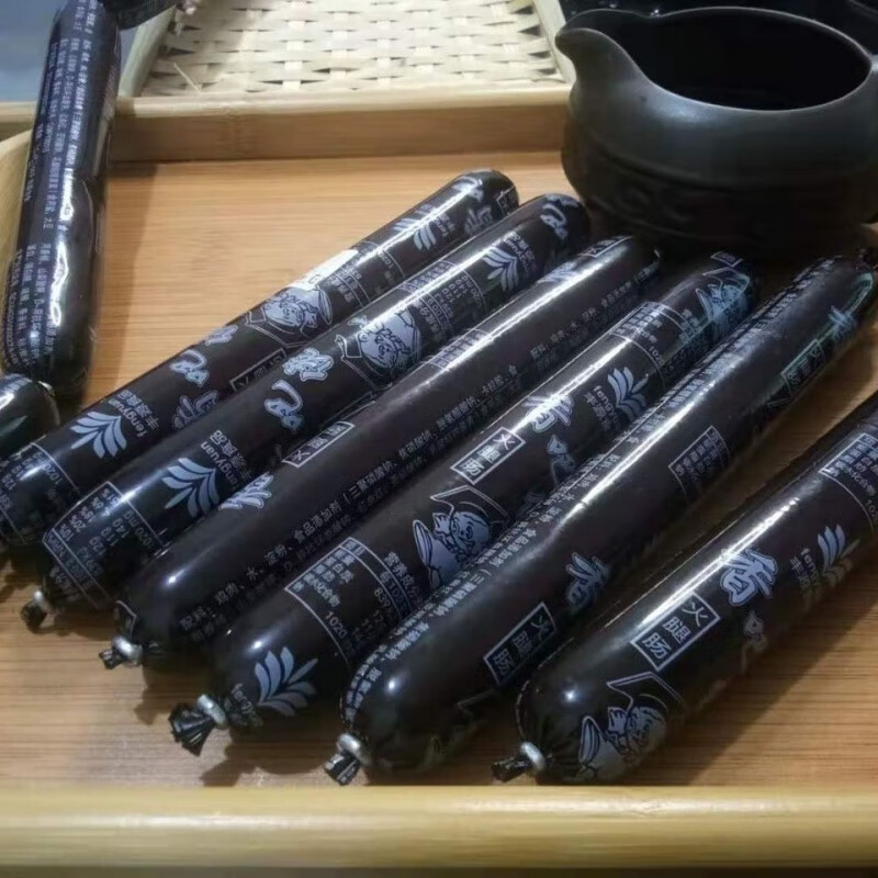 智宙乡巴佬风味香肠火腿肠粉肠肉肠65克每根特别好吃 65g 乡巴佬肠10