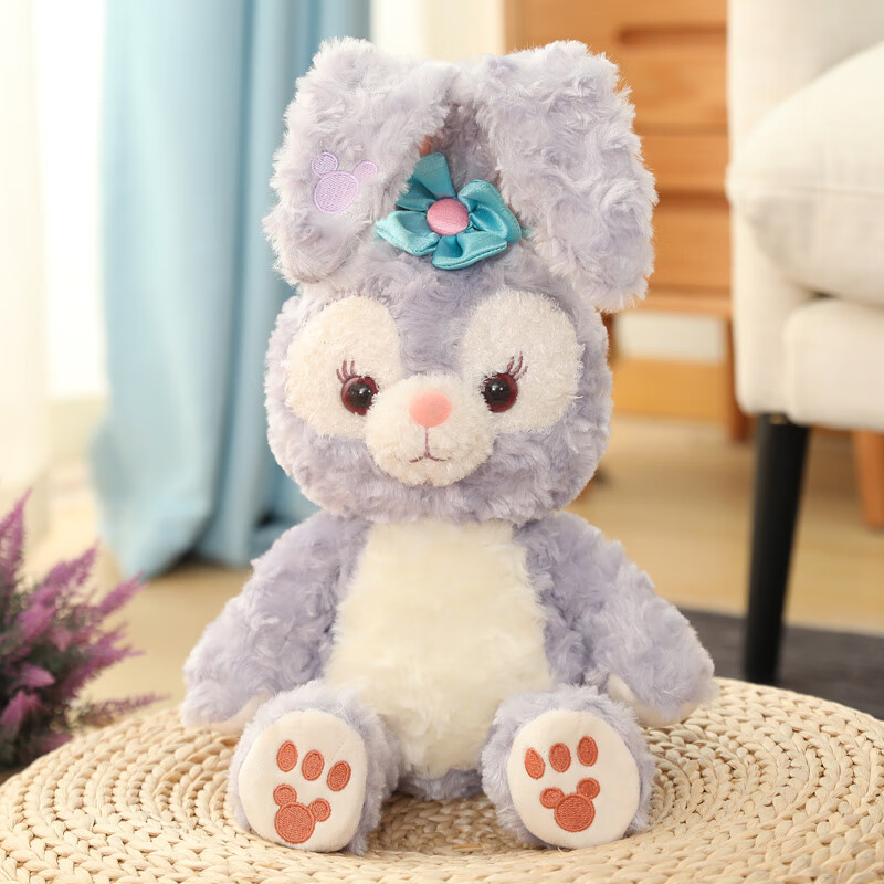 送闺蜜女友玲娜公仔贝儿娃娃女孩子创意玩偶 50c m星黛露兔子代写贺卡