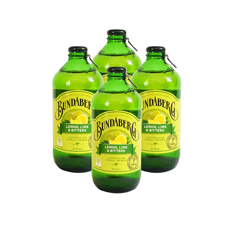 宾得宝(bundaberg) 澳洲原装进口 含气果汁375ml汽水碳酸饮料网红汽水