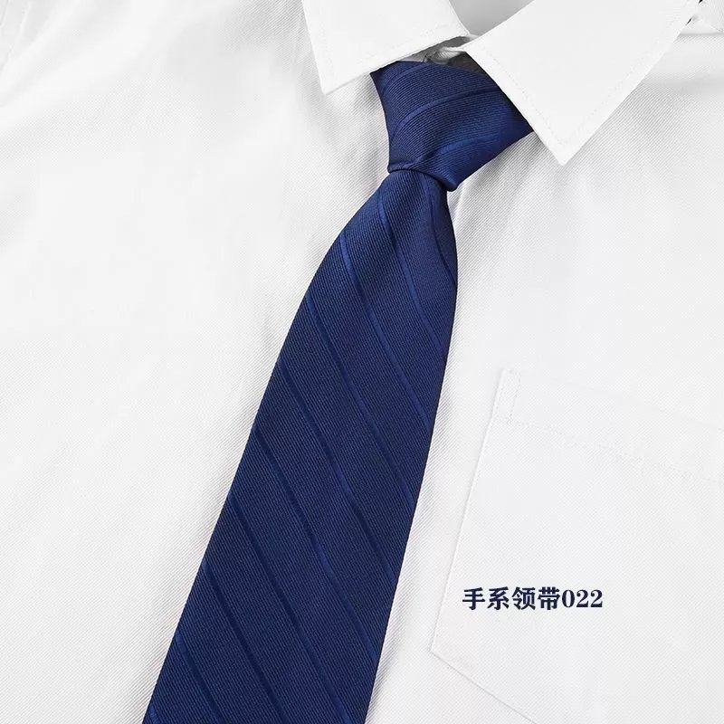 【直发】商务正装8cm领带男上班手打职业领带学生结婚条纹宽休闲 手系领带22