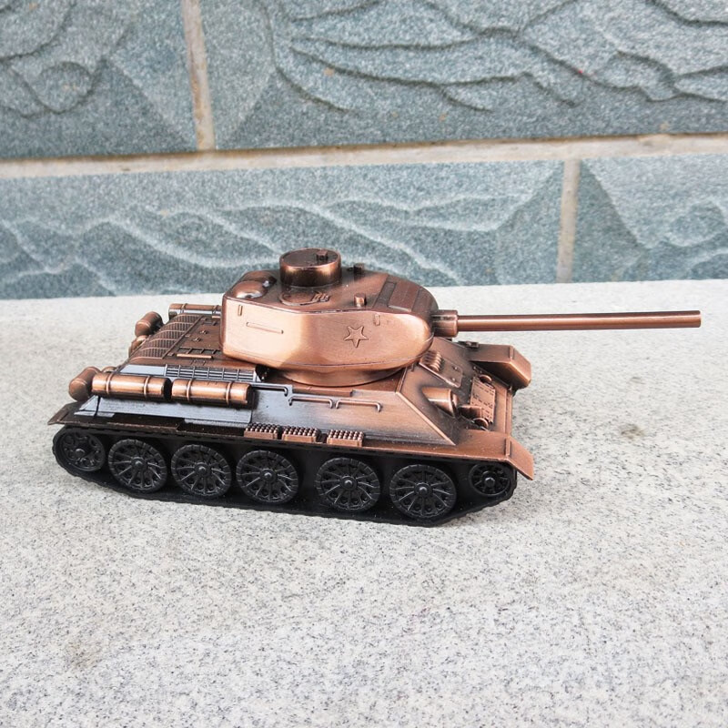 t34坦克模型合金t28kv44金属仿真军事玩具二战苏联俄国家居桌面摆件