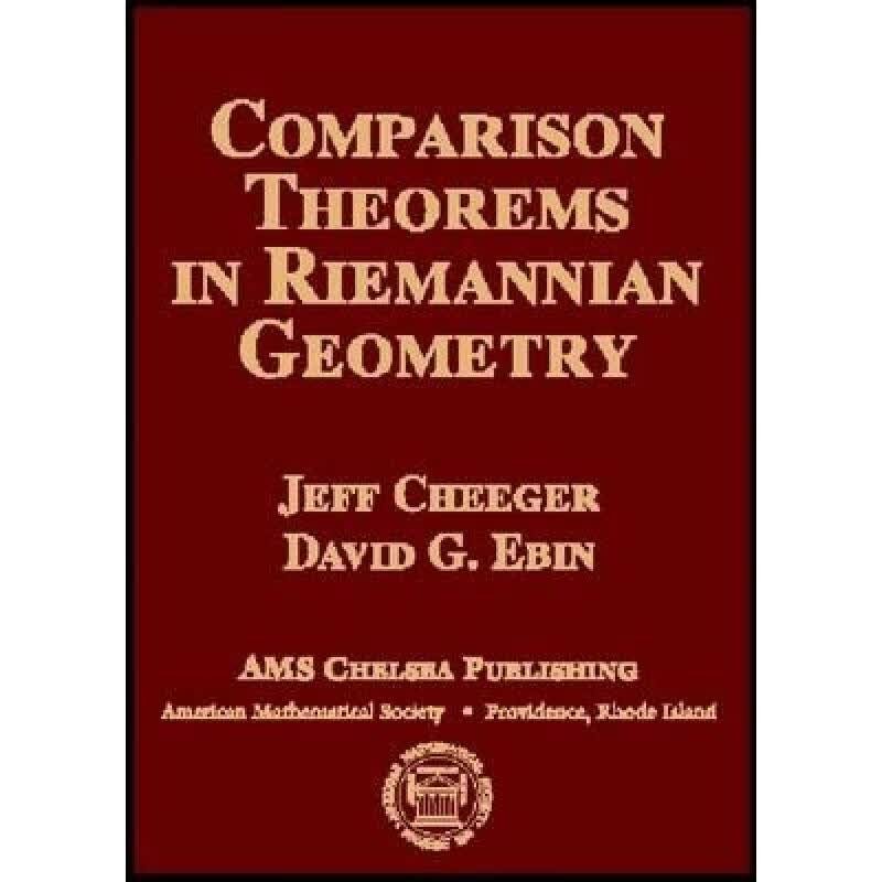 现货 黎曼几何中的比较定理 Comparison Theorems in Riemannian Geometry高性价比高么？