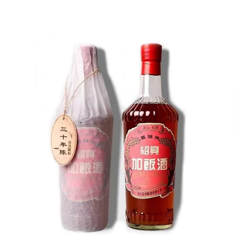 绍兴加饭酒花雕酒黄酒绍兴酒30年1952版获奖作品古越龙山 库藏30年