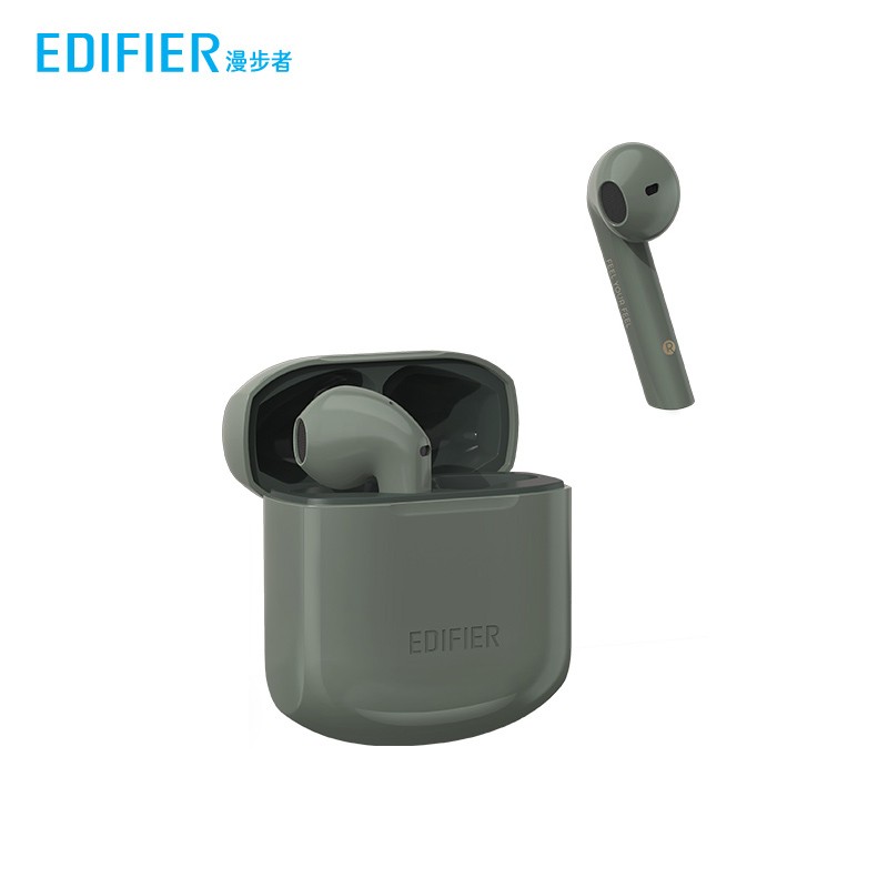 漫步者（EDIFIER） LolliPods冇心版 真无线蓝牙耳机 半入耳式耳机通用苹果华为小米手机 松石绿