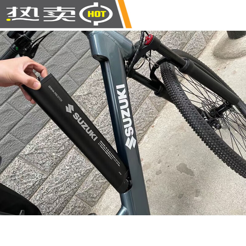 襟敞现货速发日本自行车铃木助力车原装锂电池助力纯电动通勤 深 勤