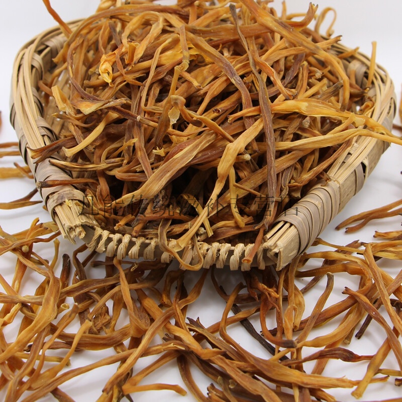 干黄花菜湖北特产宜昌农家晒干脱水黄花干自种金针菜干250g