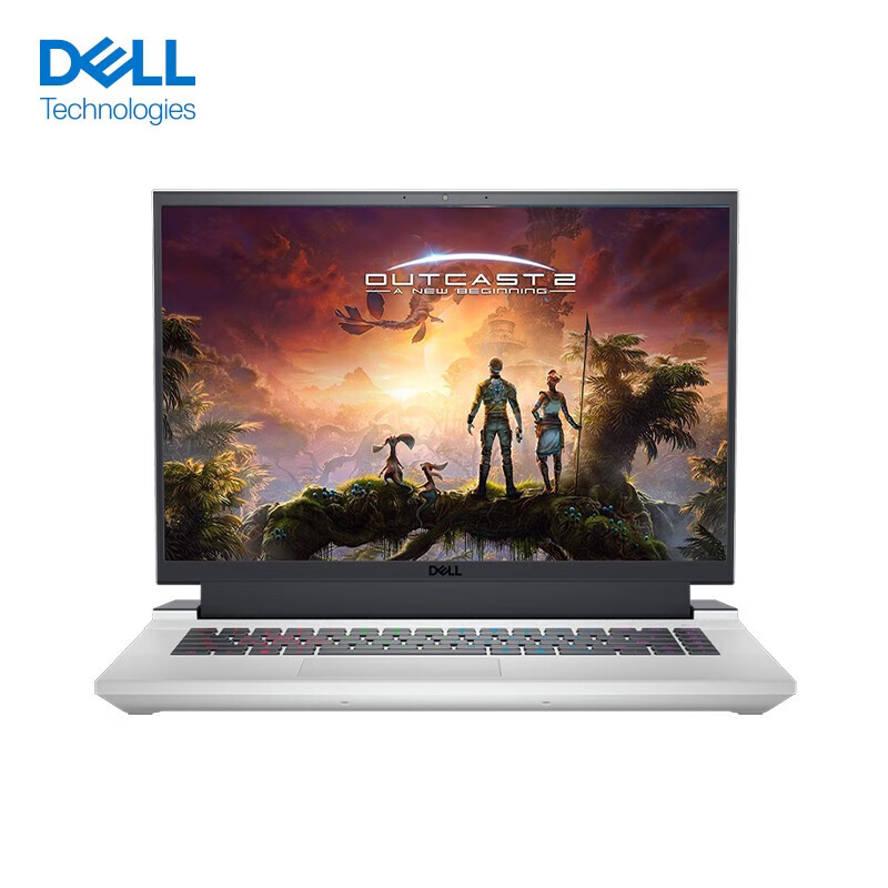 戴尔(DELL) 2023游匣G16 2.5K 16英寸游戏本 笔记本电脑(13代i9-13900HX 16G DDR5 1TB CHERRY键盘 外星人散热)白色