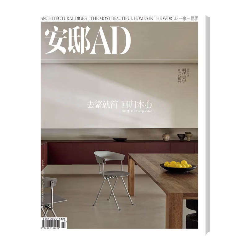 安邸AD 时尚家居 22年10月刊 去繁就简 回归本心