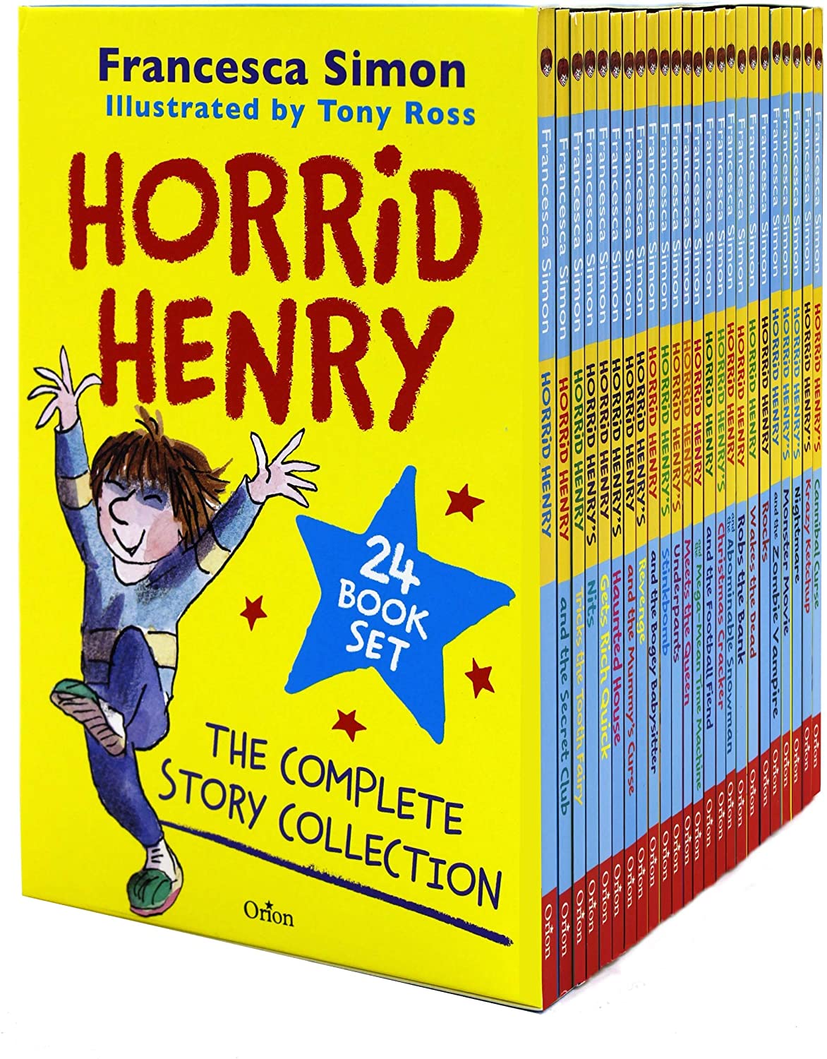 现货 英文原版 horrid henry 24books set 淘气包亨利 24册盒装