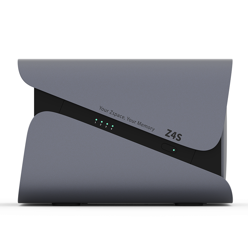 ZSpace 极空间 Z4S 8G版 4盘位NAS（赛扬N5105、8GB）钛金灰