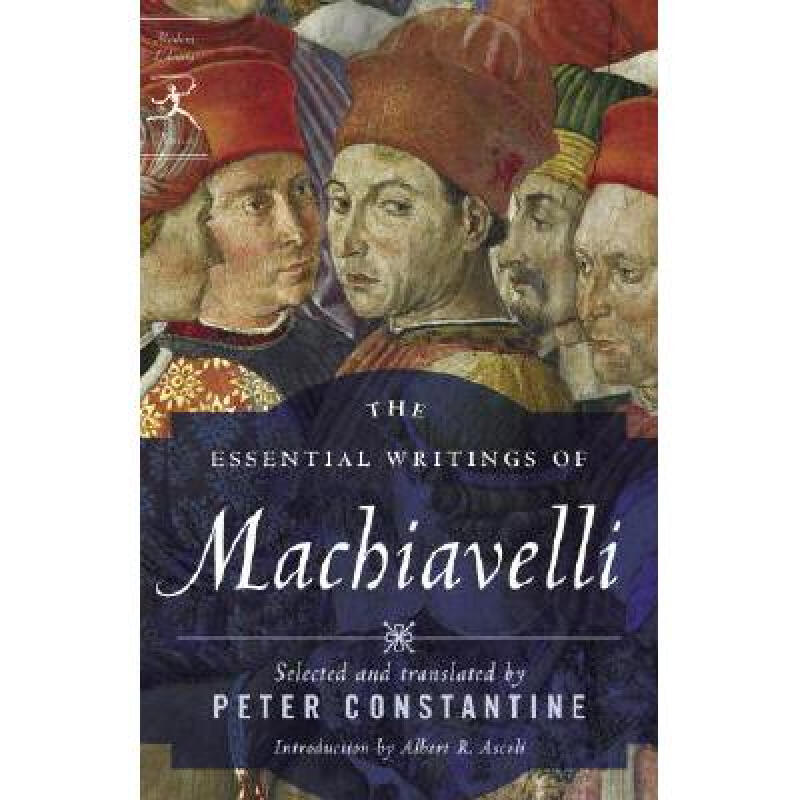 essential writings of machiavelli 英文原版 machiavelli, niccolo