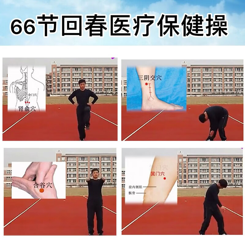 星舵中老年人回春操优u盘通经活络强身健体健身视频tf内存卡 66节回春