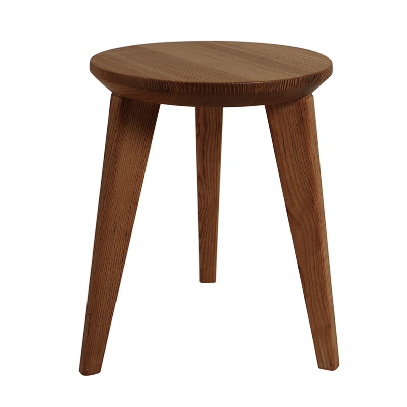 物外物内原创设计师品牌新款黑胡桃全实木圆凳极简风格时尚与特性的