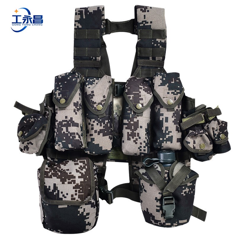 工永昌 06单兵携行具迷彩单兵战斗携行具带特战马甲轻量化战术背心