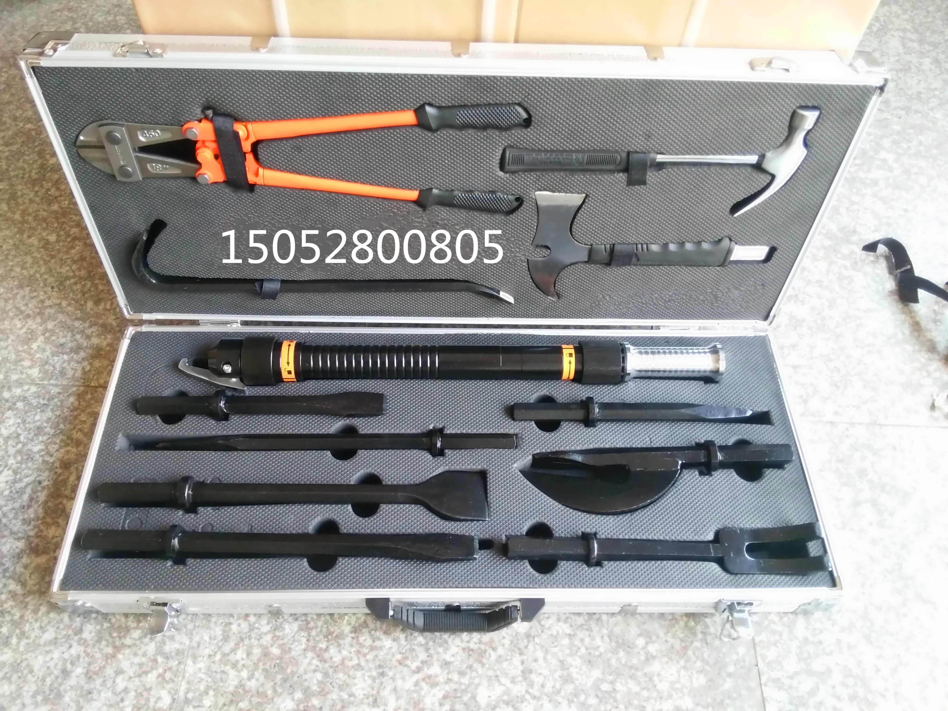 久聚和消防手动破拆工具组 12件套装 破拆工具组 消防工具
