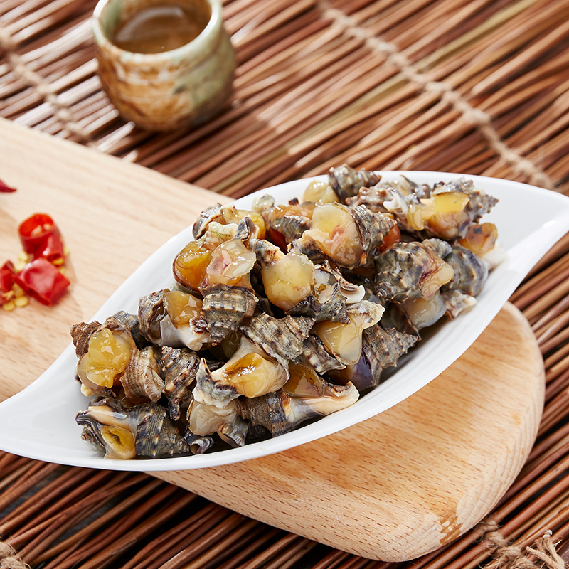 舟山特产辣螺300g腌螺酱零食海螺浆咸海螺酱宁波特产海鲜下饭即食