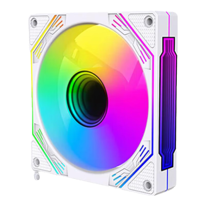 ���ڲ�����Ѹ�ѣ�SUMTAX���⾵5Pro���޾���Ч12CM����ɢ�ȷ����Ĵ�Pro���ͬ��5V3��ARGB�ò�PWM�����¿ض����������� �⾵5 PRO ��ɫ ��Ҷ�����޾���Ч��