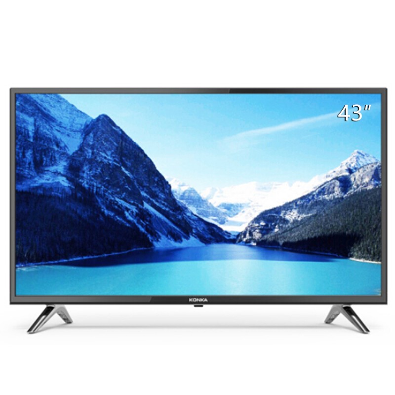 康佳(konka)43英寸全高清wifi智能液晶电视 画质柔和 黑色led43g30ae