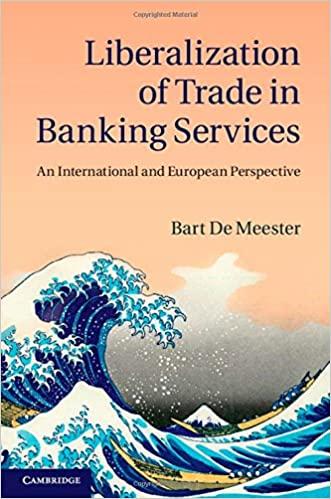 预订liberalization of trade in banking services: an