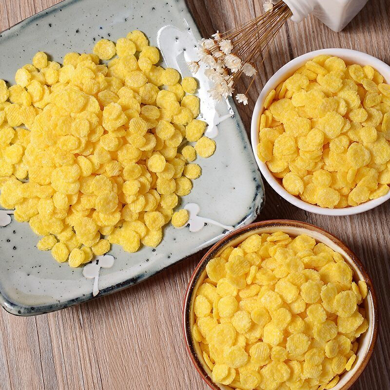 维霆玉米片早餐原味冲泡即食免煮干吃杂粮速食粥 玉米片5斤【香脆款】